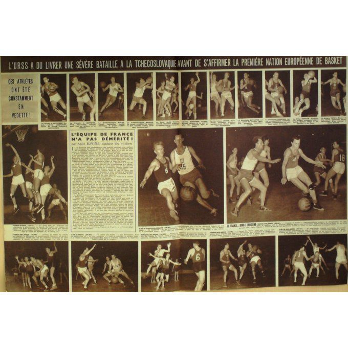 Miroir Sprint 1951 #  257 15 Mai Robic  Bobet Bonnaventure Redol Fi Gueguen Robinson