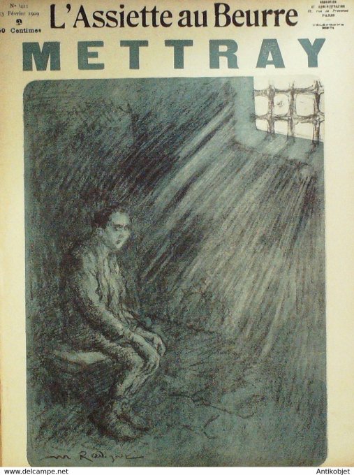 L'Assiette au beurre 1908 # 411 Mettray Radiguet