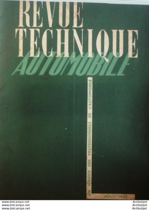 R.T Automobile Talbot Roulements Moteur 4L 28 # 1948