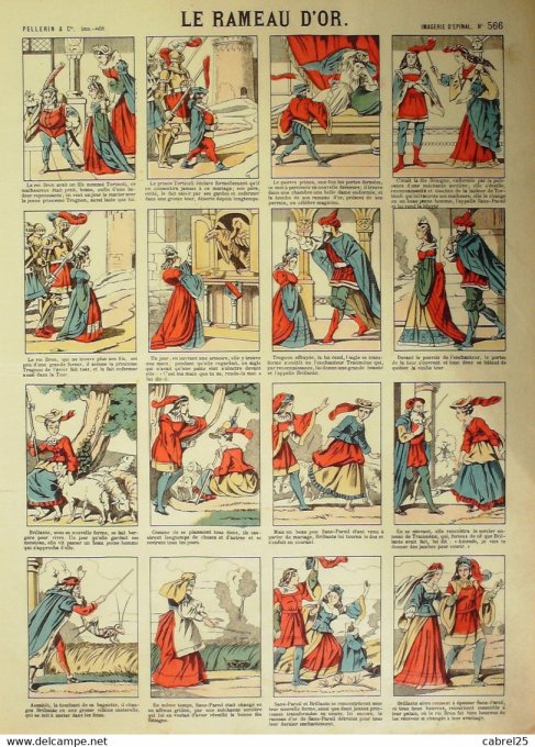 Le Rameau d'or (Pellerin d'epinal)