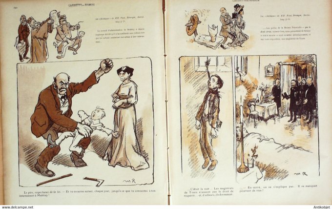 L'Assiette au beurre 1908 # 411 Mettray Radiguet