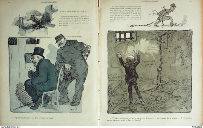 L'Assiette au beurre 1908 # 411 Mettray Radiguet