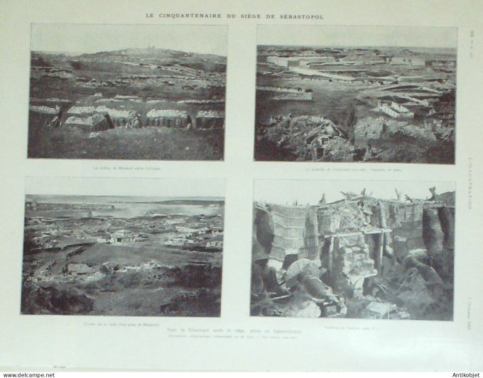 L'illustration 1905 n°3267 Congo Missoum-Missoum Toul (54) Crimée Sénégal Dakar Sébastopol Karbelnai