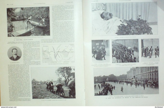 L'illustration 1905 n°3267 Congo Missoum-Missoum Toul (54) Crimée Sénégal Dakar Sébastopol Karbelnai