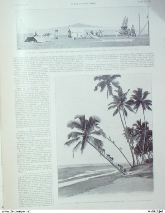 L'illustration 1905 n°3267 Congo Missoum-Missoum Toul (54) Crimée Sénégal Dakar Sébastopol Karbelnai