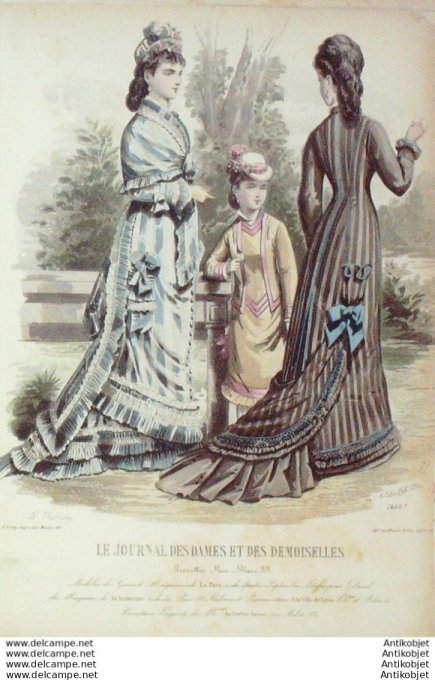 Journal des Dames Demoiselles 1876 # 1446 (Maison de la Paix)