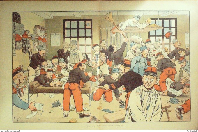 Le Rire 1902-11-15 # 419 Journal humoristique Ed.Originale Soldat distingue