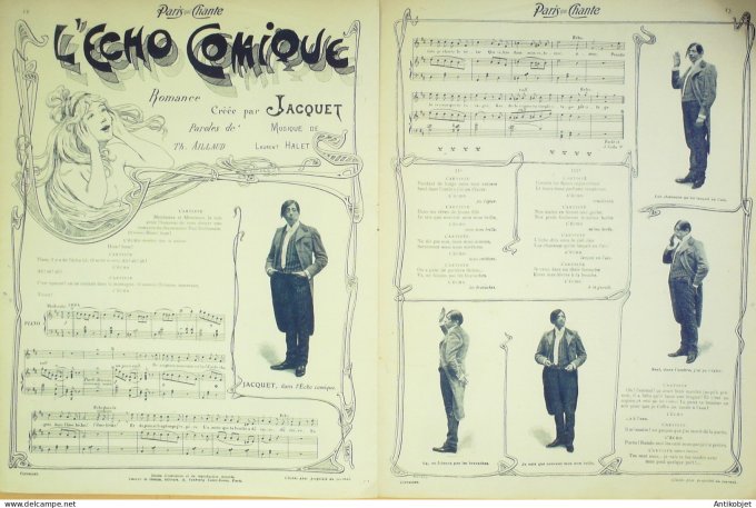 Paris qui chante 1903 #14 Fragson Polin Fagette Mayol Lorée Jacquet Vaunel