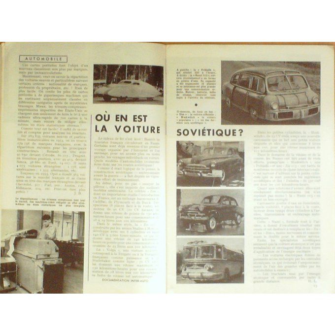 Meccano Magazine Bristol Inde Aronde Fregate Camion Miroitier 1955