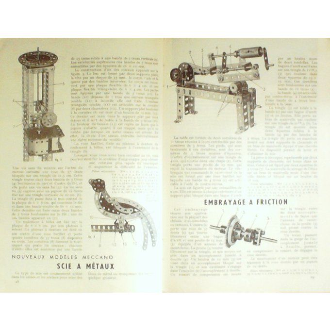 Meccano Magazine Bristol Inde Aronde Fregate Camion Miroitier 1955