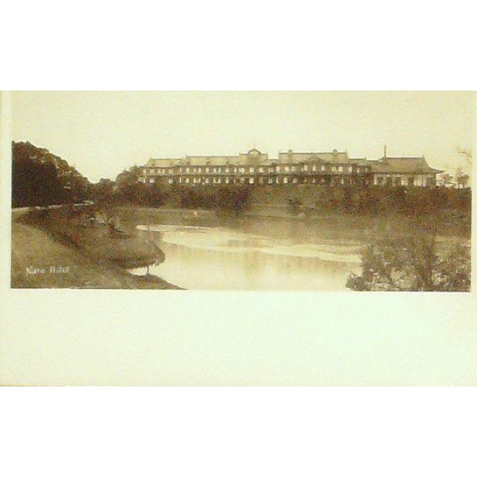 Cpa Japon Nara Hôtel 1911