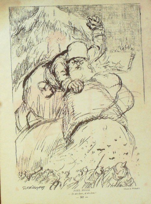 La Baionnette 1915 n°025 (Noël de Guerre) WILDHOPFF MACCHIATI LEONNEC JARACH