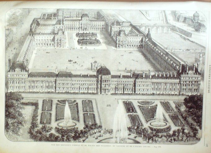 L'Univers illustré 1858 #  25 Gallipoli prince Grégoire Ghika Madrid Puerta Del Sol