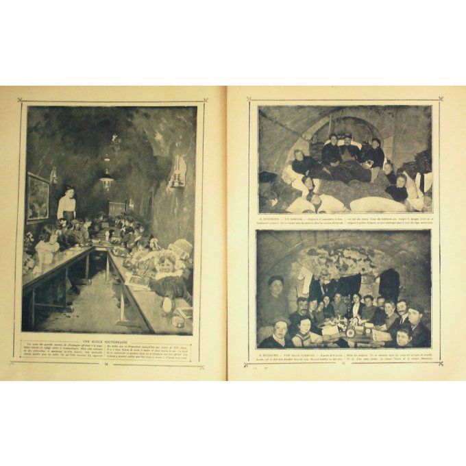 Panorama 1914 n°25-SOISSONS(02)-FERTE sous JOUARRE(77)-GIVENCHY(62)