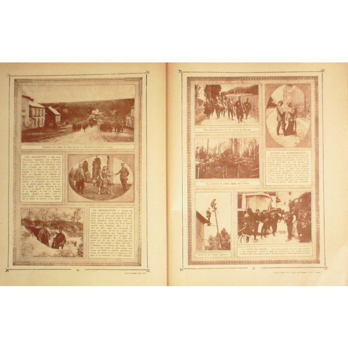 Panorama 1914 n°25-SOISSONS(02)-FERTE sous JOUARRE(77)-GIVENCHY(62)