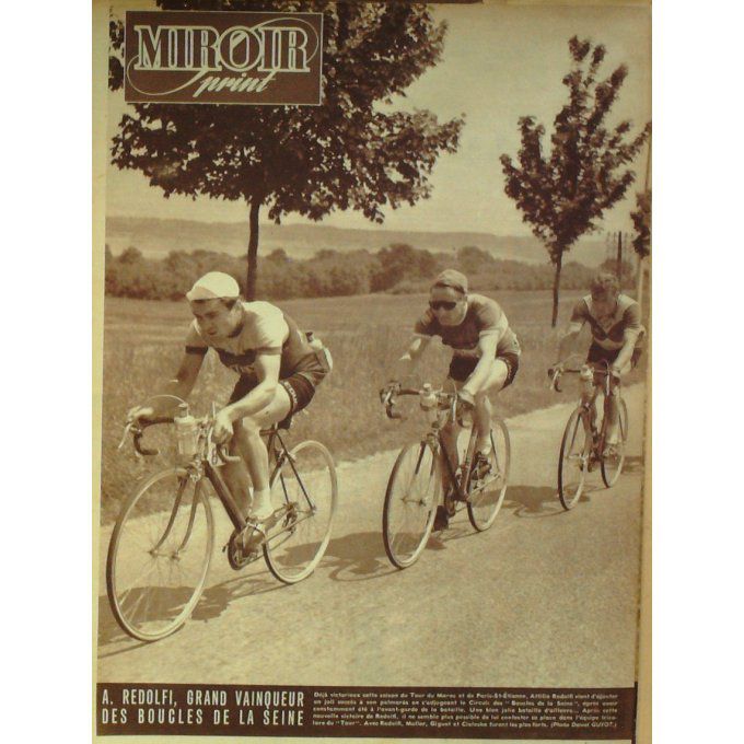 Miroir Sprint 1951 #  260 4 Juin France Italie Drobny Bidot Harle M Globe Trott