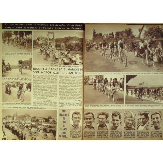 Miroir Sprint 1951 #  260 4 Juin France Italie Drobny Bidot Harle M Globe Trott