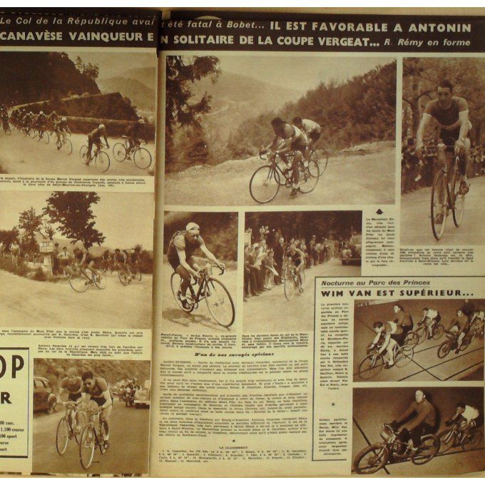 Miroir Sprint 1951 #  261 11 Juin White City/Gardner/Villemain/Dauthuille  Win Van Wil