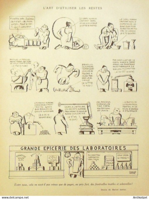 Le Rire 1924-04-19 # 272 Journal humoristique Ed.Originale Paques electorales