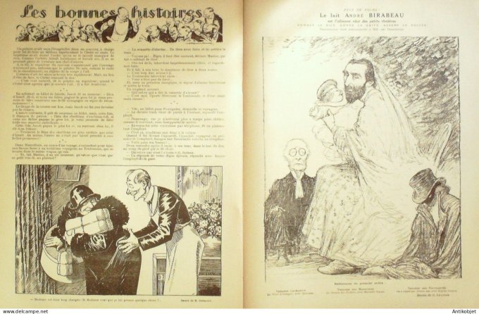 Le Rire 1924-04-19 # 272 Journal humoristique Ed.Originale Paques electorales