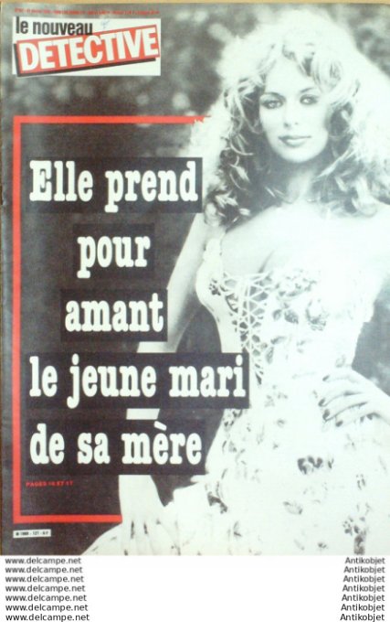 Détective 1985 # 127 Metz Valenciennes St-Raphael Mulhouse Marseille Lens St Amand