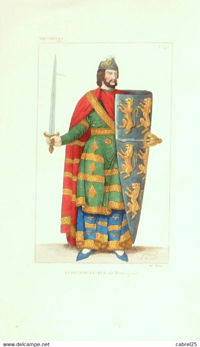 Geoffroi Le Bel Dit Plantagenet 12ème 1852