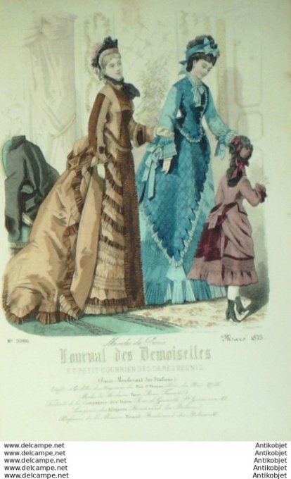Journal de Demoiselles 1875 # 3986 (Maison Tarot)
