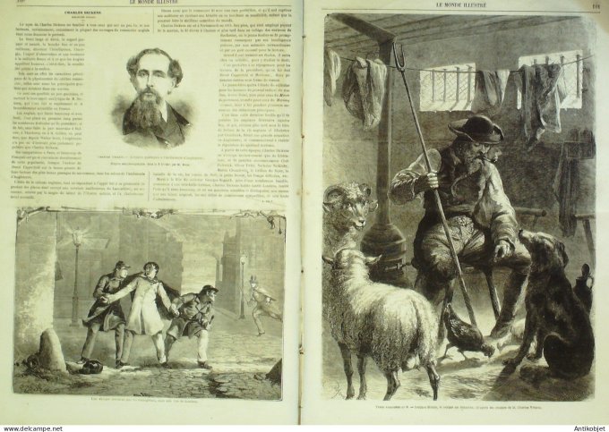 Le Monde illustré 1863 n°305 Mexique Vera-Cruz cumbres de Maltratta Londres étrangleurs