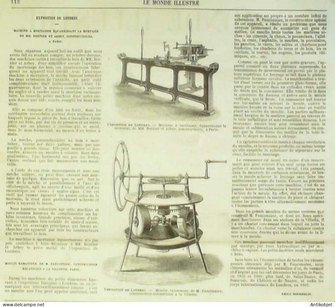 Le Monde illustré 1863 n°305 Mexique Vera-Cruz cumbres de Maltratta Londres étrangleurs