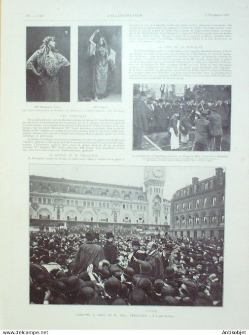 L'illustration 1905 n°3272 Ukraine Odessa St-Pétersbourg Danemark souverains Norvège Charlottenlund