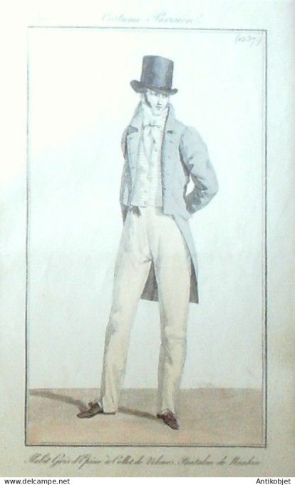Costume Parisien 1812 # 1237 Pantalon de Nankin