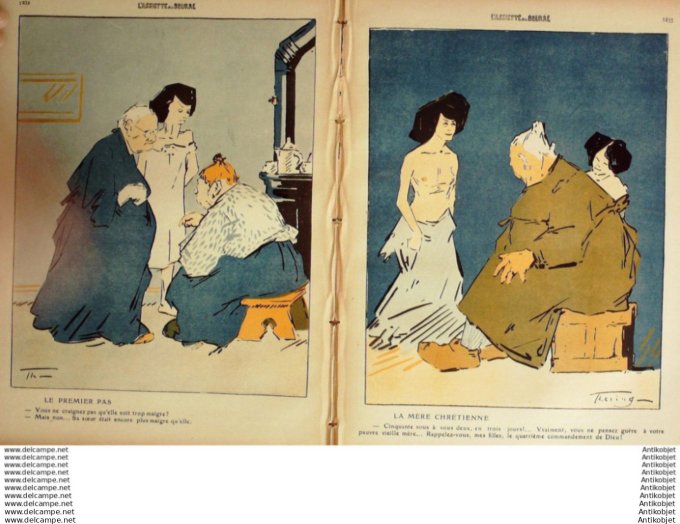 L'Assiette au beurre 1909 # 441 Maternites Thesing Paul