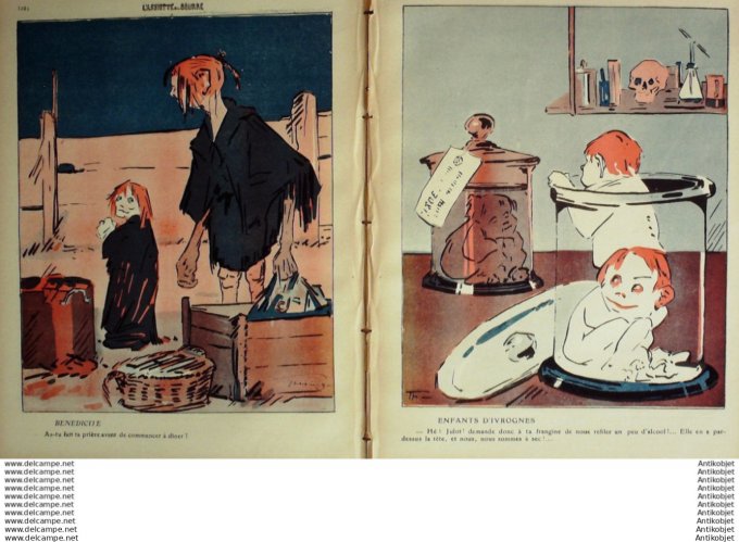 L'Assiette au beurre 1909 # 441 Maternites Thesing Paul