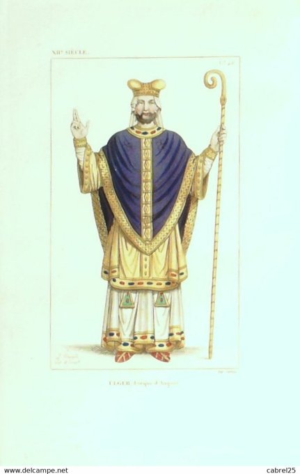 Ulger Evèque d'Angers 12ème 1852