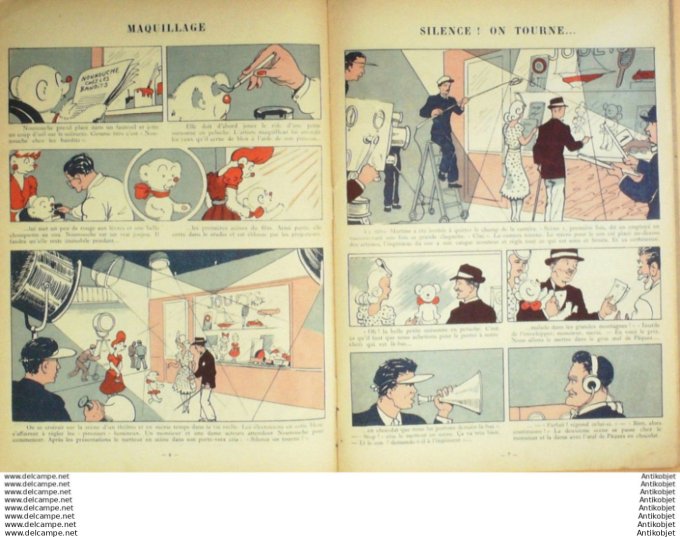 Nounouche fait du cinema (Durst Gp) Eo 1948