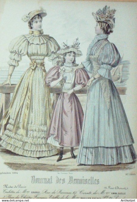 Journal de Demoiselles 1894 # 5005 (Maison Forcillon)