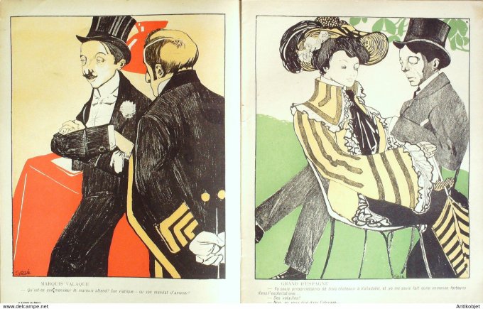 L'Assiette au beurre 1903 # 118 Les Rastas Kistemaeckers Henry