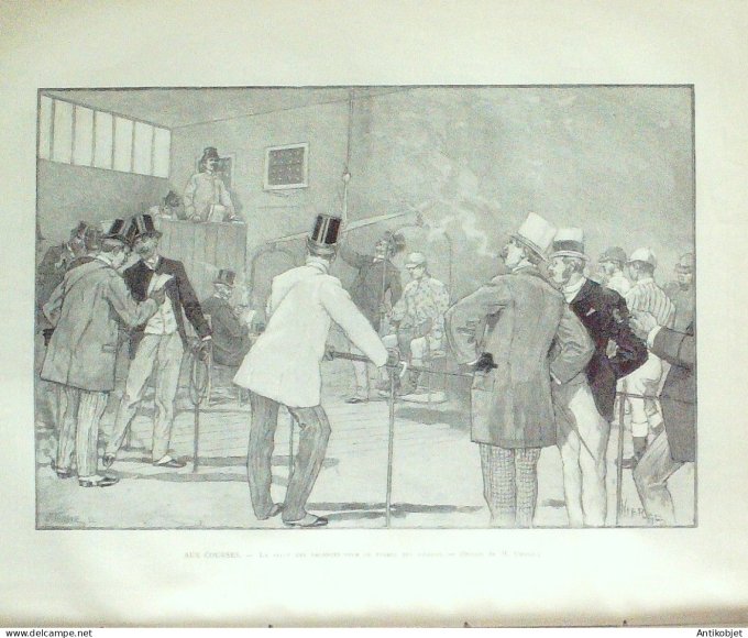 Le Monde illustré 1890 n°1733 Douvres Montmartre réservoirs Cuba Havane Eyraud arrêté