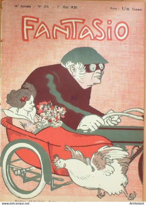 Fantasio 318 1920 Touchagues Gesmar Kuhn-Regnier Lorenzi Mirande Miarko