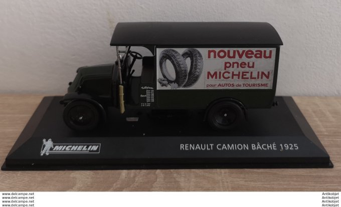 Renault Camion bache 1925 Michelin