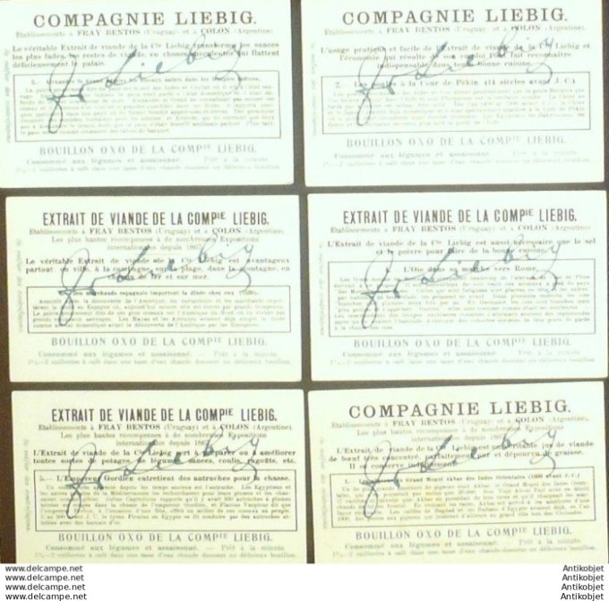 Chromo Liebig Sang 1149 La vollaille dans la vie de l'homme (1922)