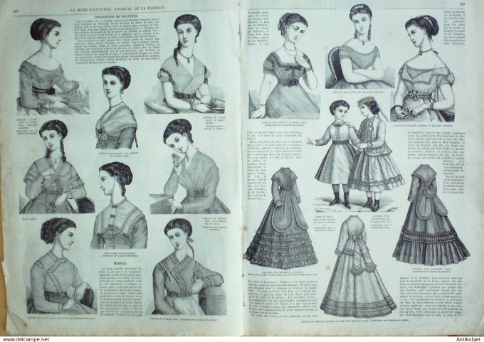 La Mode illustrée journal 1911 n° 05 Toilettes Costumes Passementerie