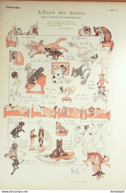 Fantasio 318 1920 Touchagues Gesmar Kuhn-Regnier Lorenzi Mirande Miarko