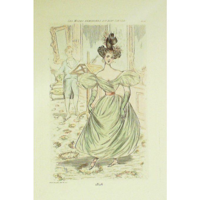Mode Féminine époque 1826 (H.Boutet)