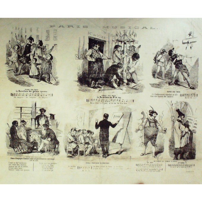 Le Journal pour RIRE 1848 n° 26 MOBILES JANET BETISES POLITIQUES EMY VACANCES PARIS