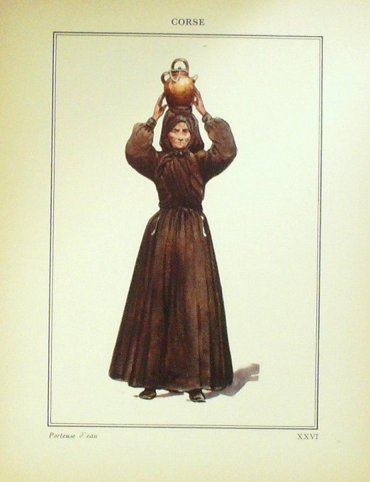 Corse Porteuse D'eau 1920