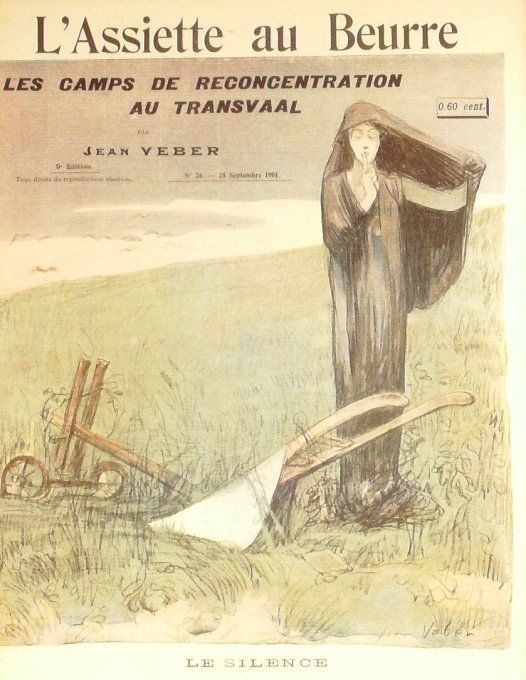 L'Assiette au beurre 1901 #  26 Les camps de concentration au Transvaal Jean Veber