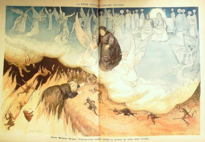 L'Assiette au beurre 1901 #  26 Les camps de concentration au Transvaal Jean Veber