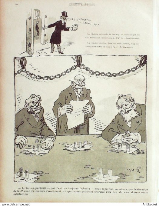 L'Assiette au beurre 1908 n°411 Mettray Radiguet Maurice