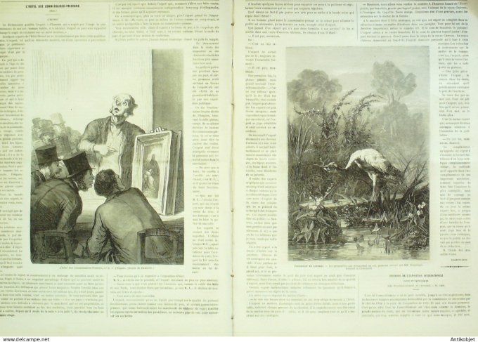 Le Monde illustré 1863 n°308 Pologne faucheurs Maroc Mogador Algérie St-Leu